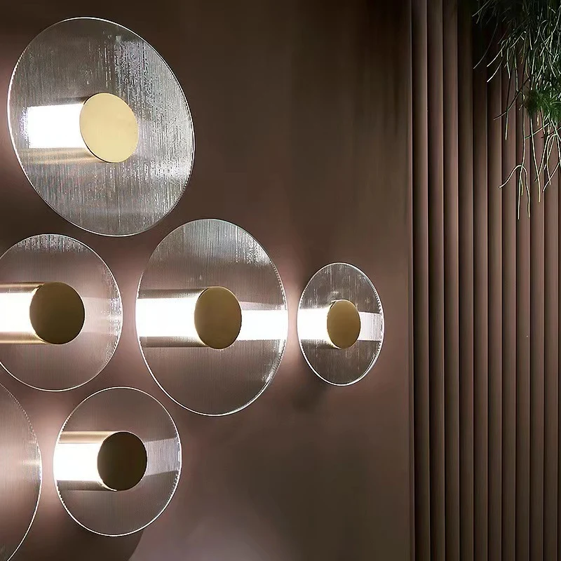 Moderne dekorative Wandlampe mit schickem Design