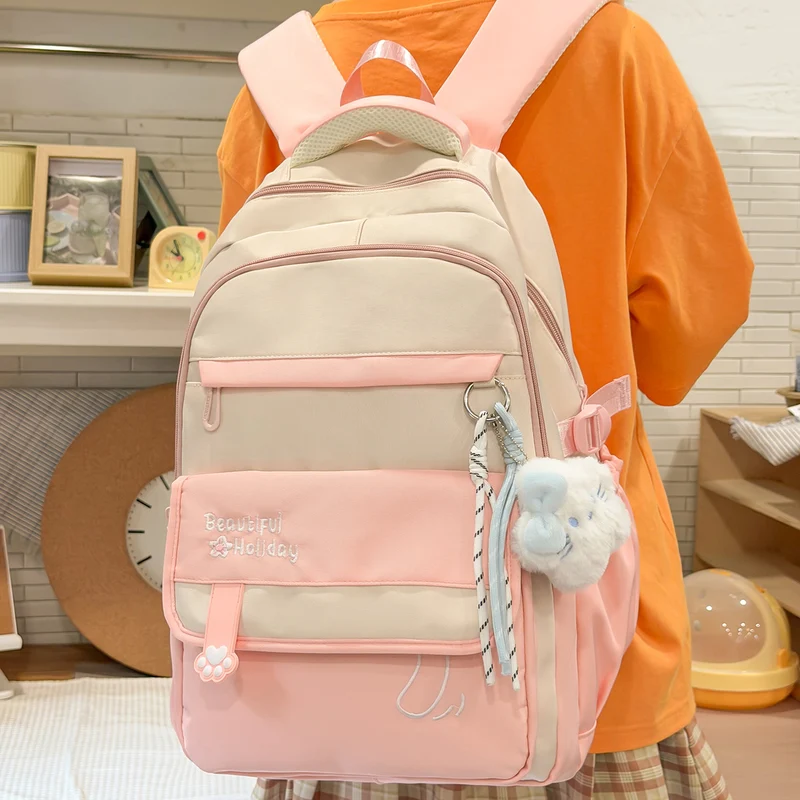 Süßer Illustrierter Muster-Rucksack Karnz