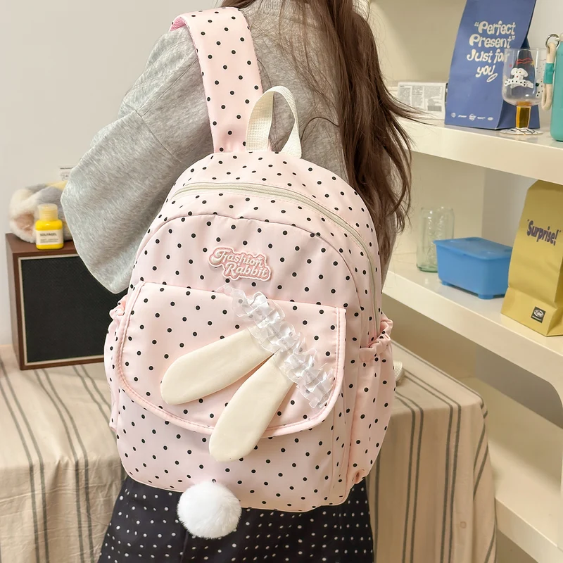 Dekorativer Bunny-Ear Rucksack Karnz