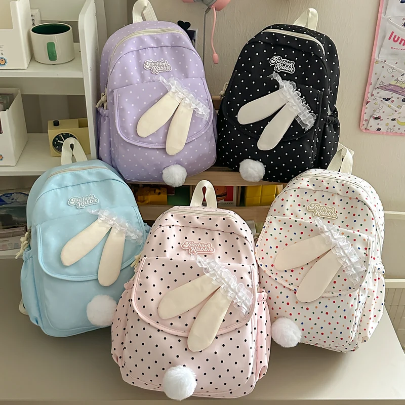Dekorativer Bunny-Ear Rucksack Karnz