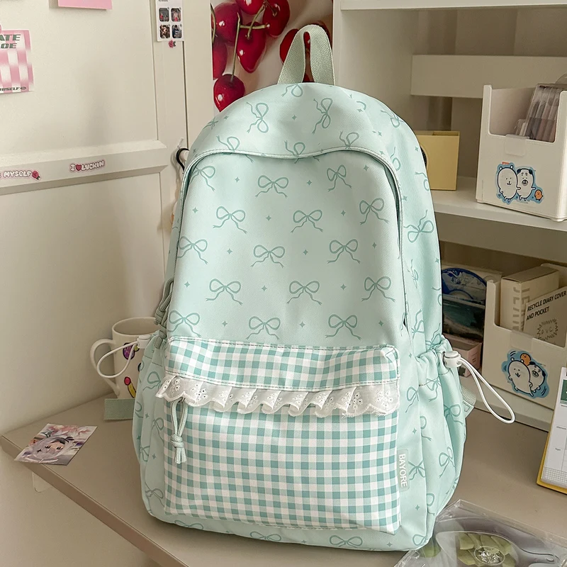 Dekorative mit Schleifen verzierte Rucksack Karnz