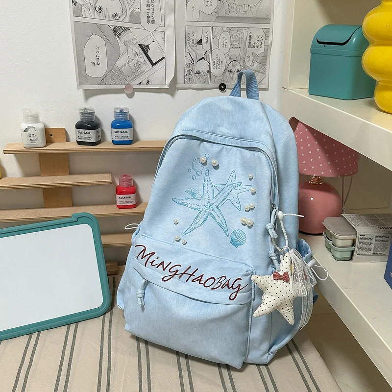 Dekorativer strandthemen Rucksack Karnz