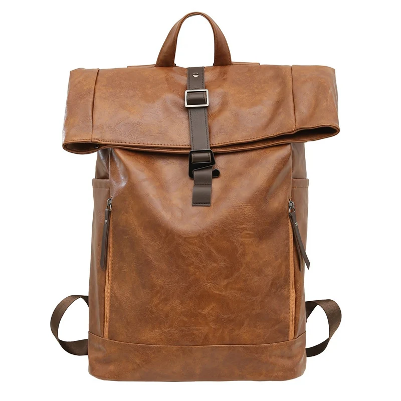 Leichter Lederrucksack Skanto