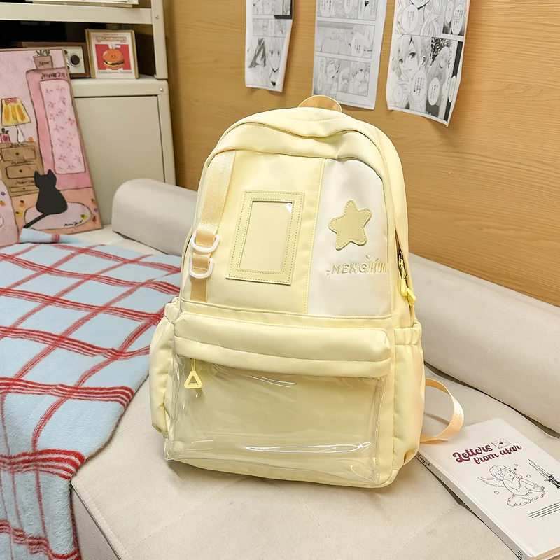 Gemütlicher Plüsch-Rucksack mit Sternenverzierung Karnz