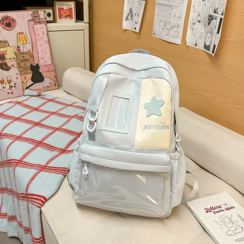 Gemütlicher Plüsch-Rucksack mit Sternenverzierung Karnz