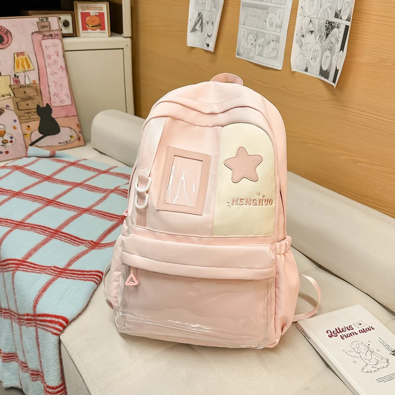 Gemütlicher Plüsch-Rucksack mit Sternenverzierung Karnz