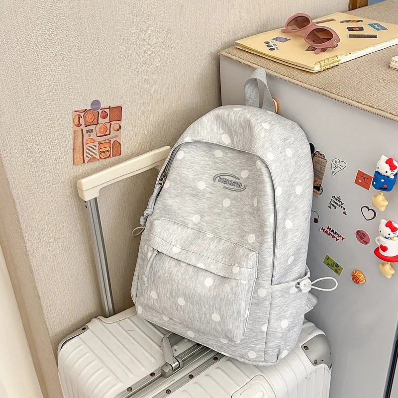 Süßer dekorativer gepunkteter Rucksack Karnz