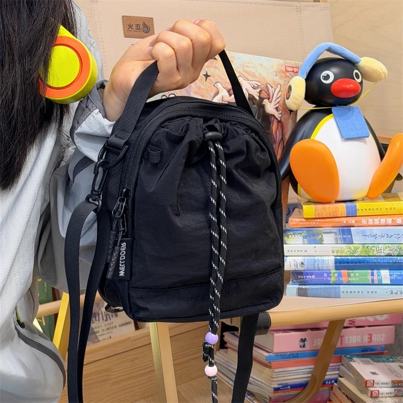 Kompakte stilvolle Kordelzug-Rucksack Karnz