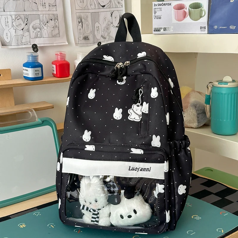 Niedlicher Illustrierter Grafik Rucksack Karnz