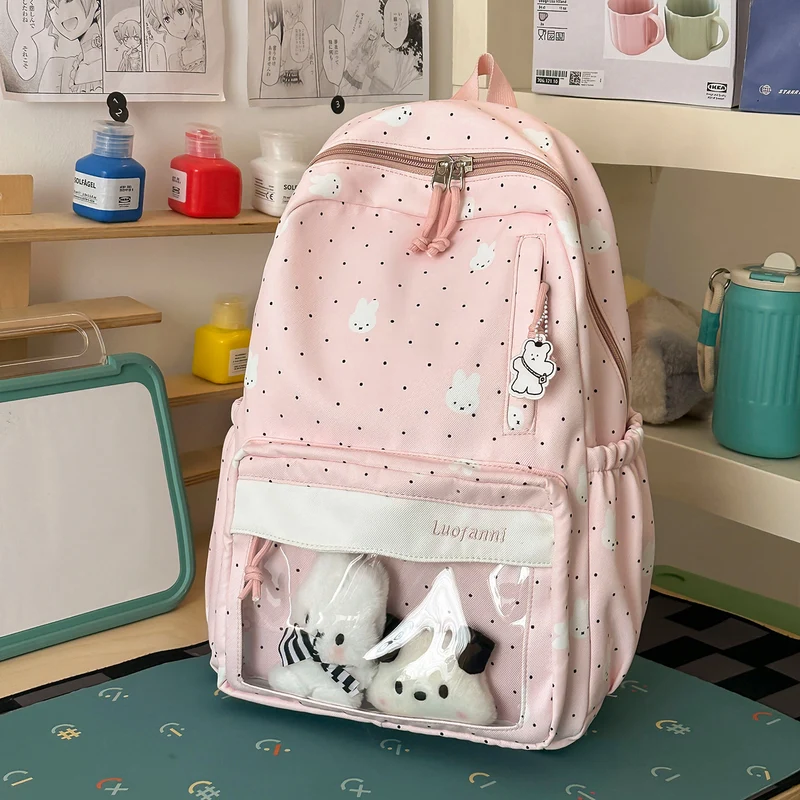 Niedlicher Illustrierter Grafik Rucksack Karnz