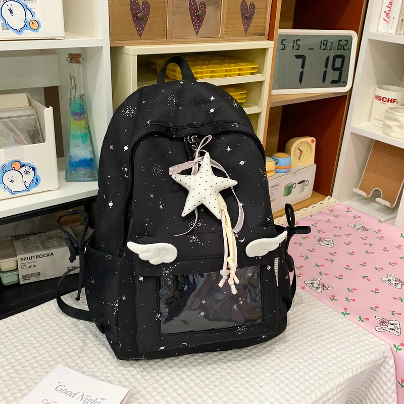 Niedlicher Illustrierter Design Rucksack Karnz