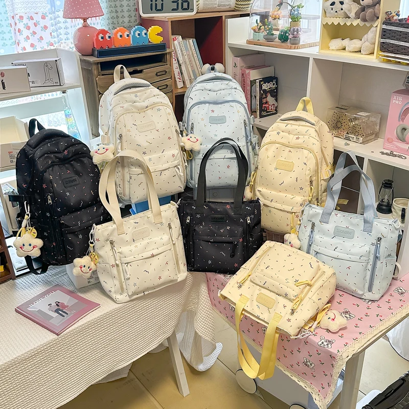 Bunter Muster Rucksack Karnz