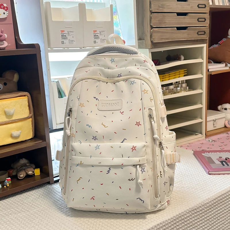 Bunter Muster Rucksack Karnz