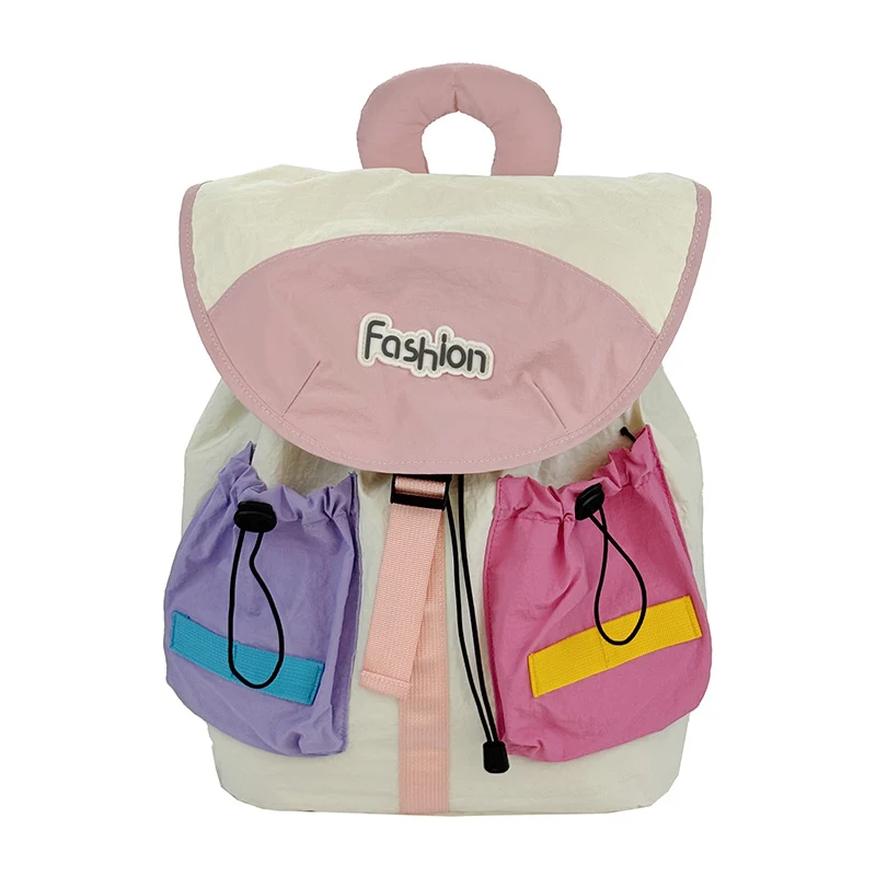 Farbenfroher Mehrfachfächerrucksack Karnz