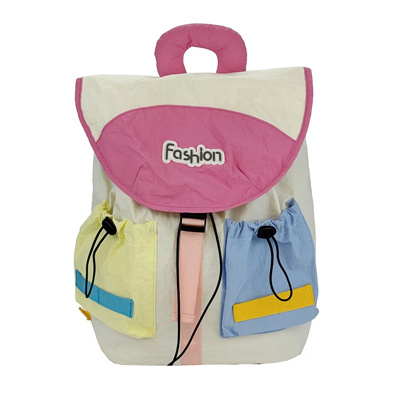 Farbenfroher Mehrfachfächerrucksack Karnz