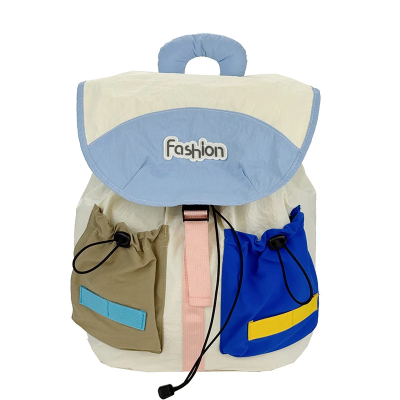 Farbenfroher Mehrfachfächerrucksack Karnz