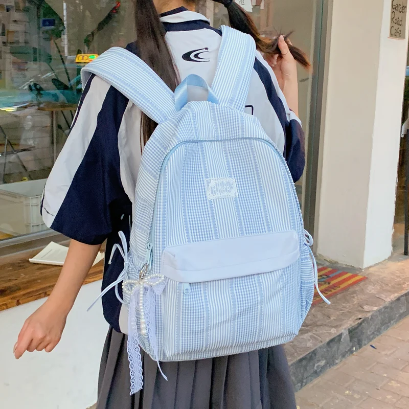 Süßes Karodesign-Rucksack Karnz