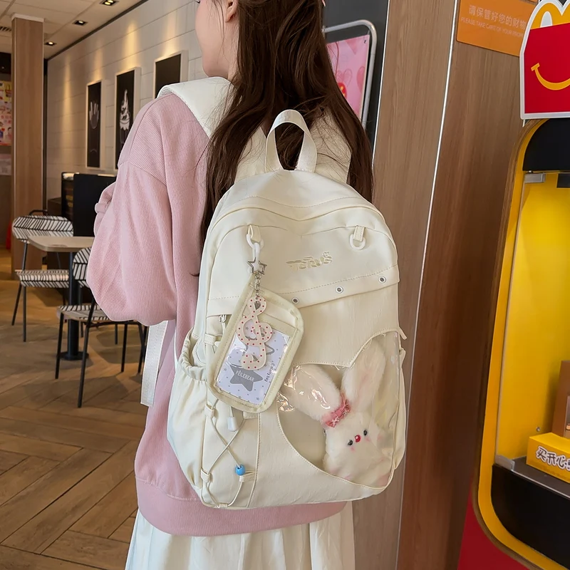 Süßer Charakter-Themen-Transparenter Rucksack Karnz