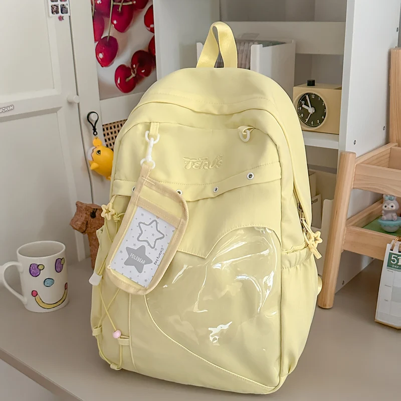 Süßer Charakter-Themen-Transparenter Rucksack Karnz