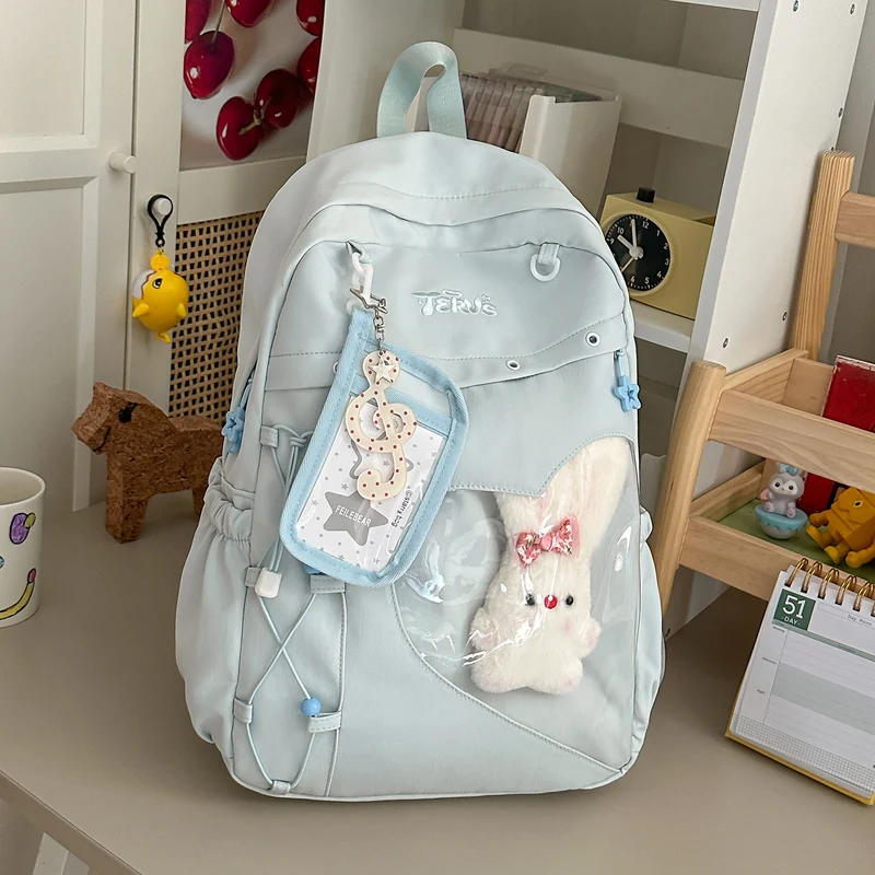 Süßer Charakter-Themen-Transparenter Rucksack Karnz