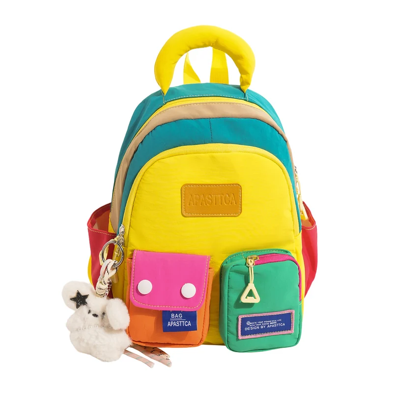 Bunte Multi-Fach Freizeit-Rucksack Karnz