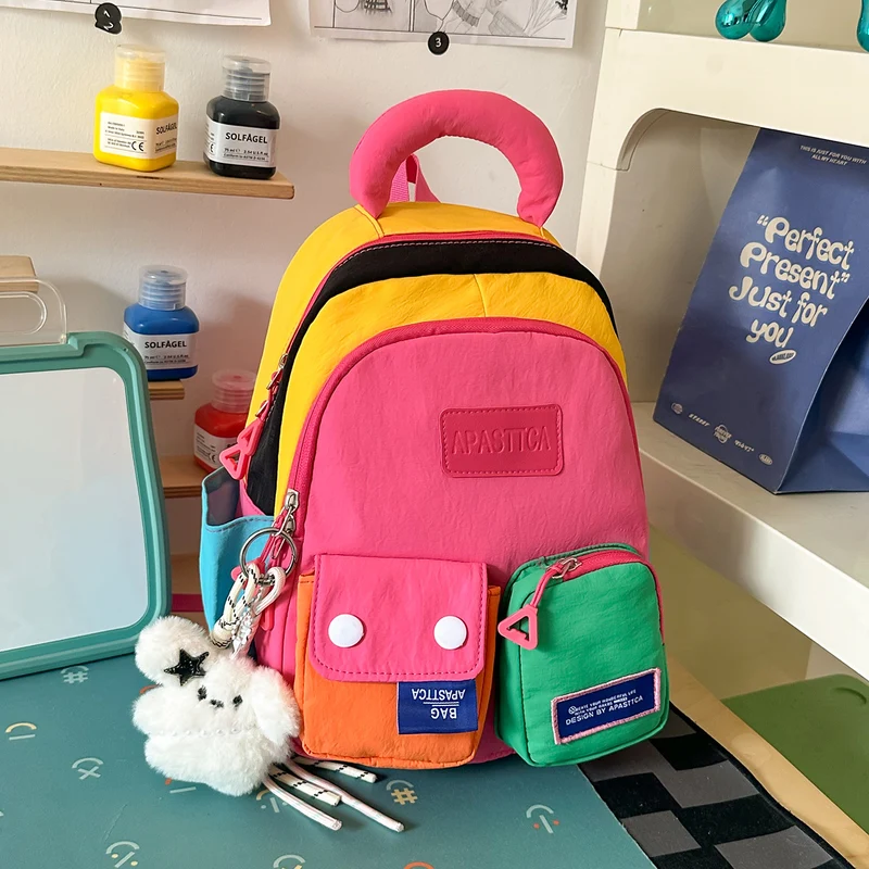 Bunte Multi-Fach Freizeit-Rucksack Karnz