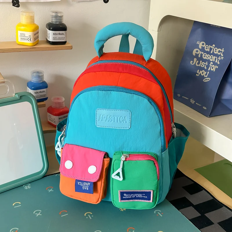 Bunte Multi-Fach Freizeit-Rucksack Karnz