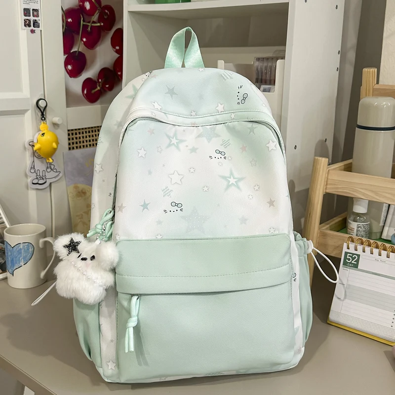 Süßer Charakter-Print Rucksack Karnz