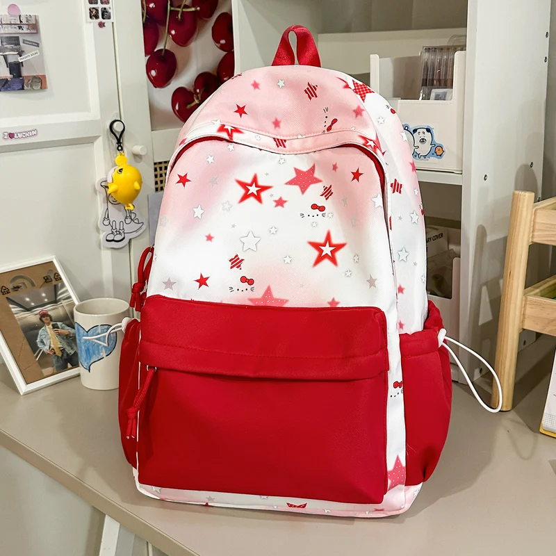 Süßer Charakter-Print Rucksack Karnz