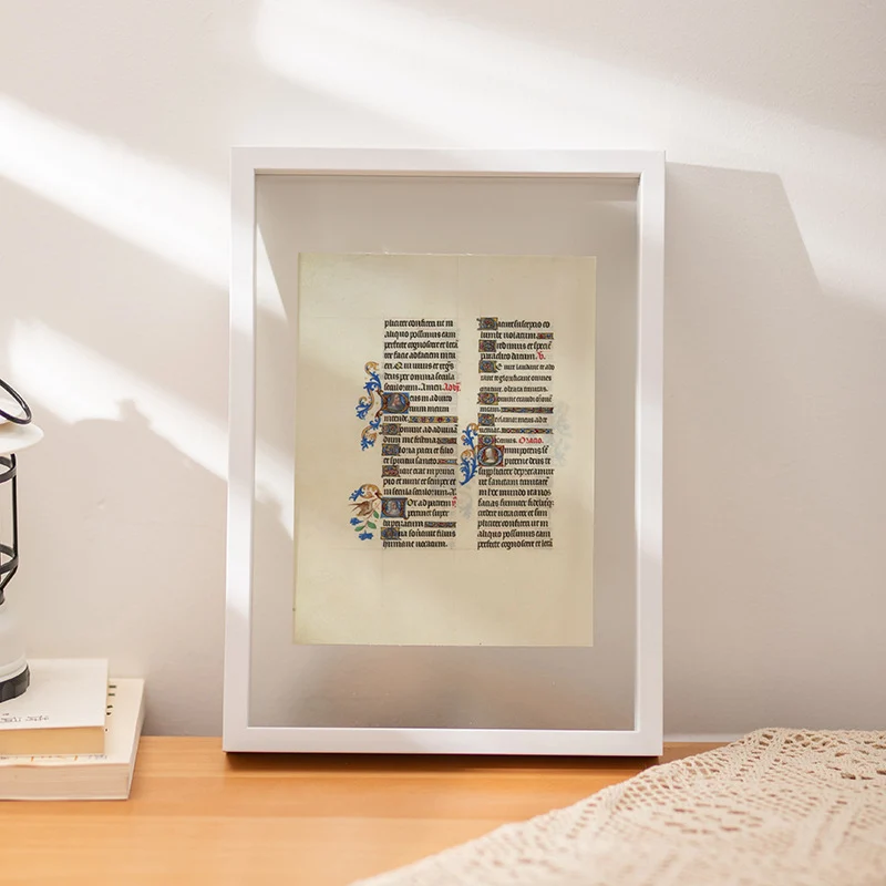 Botanische Illustrationswandkunstrahmen