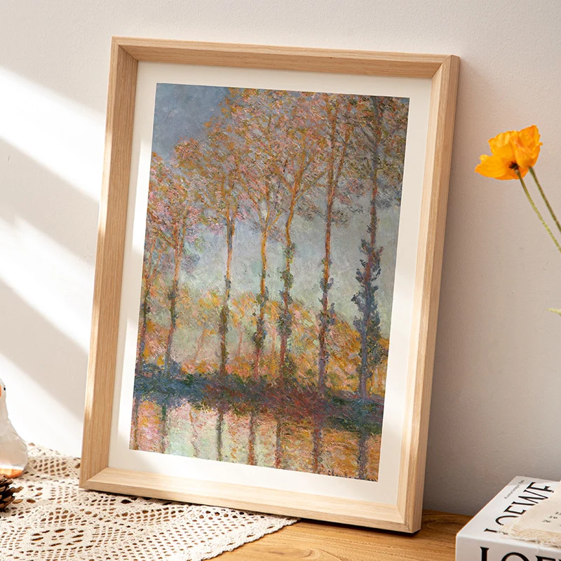 Künstlerisch gerahmte Wandkunst