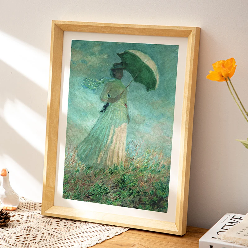 Künstlerisch gerahmte Wandkunst