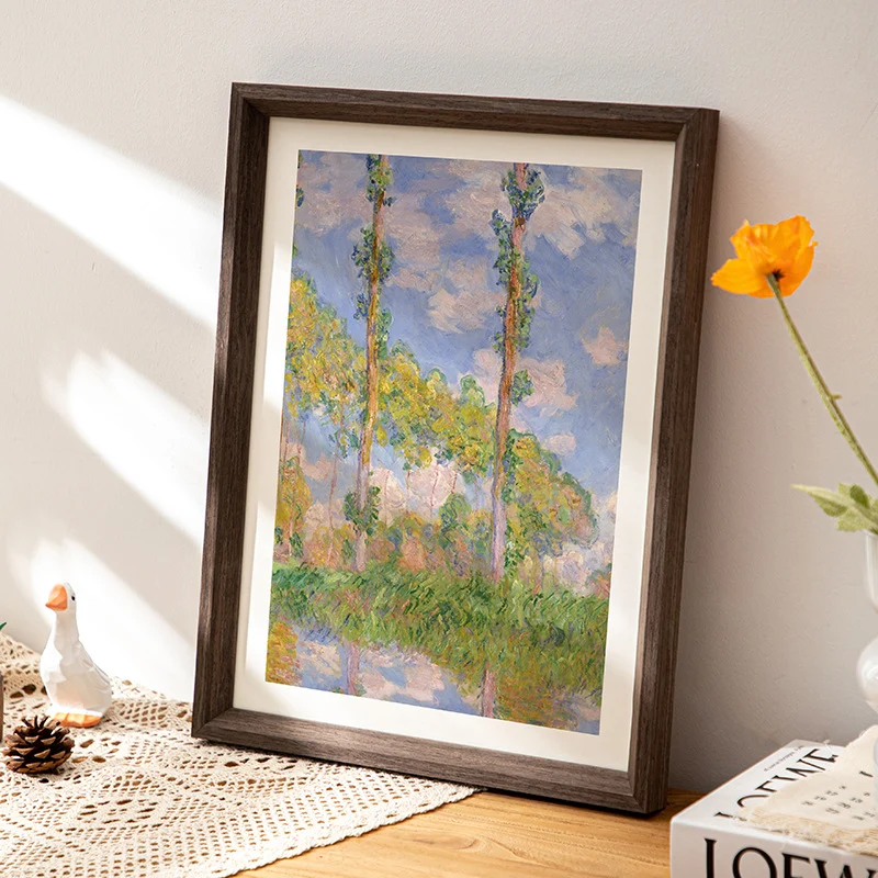 Künstlerisch gerahmte Wandkunst