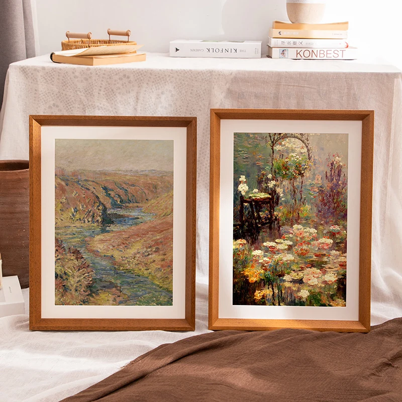 Künstlerisch gerahmte Wandkunst