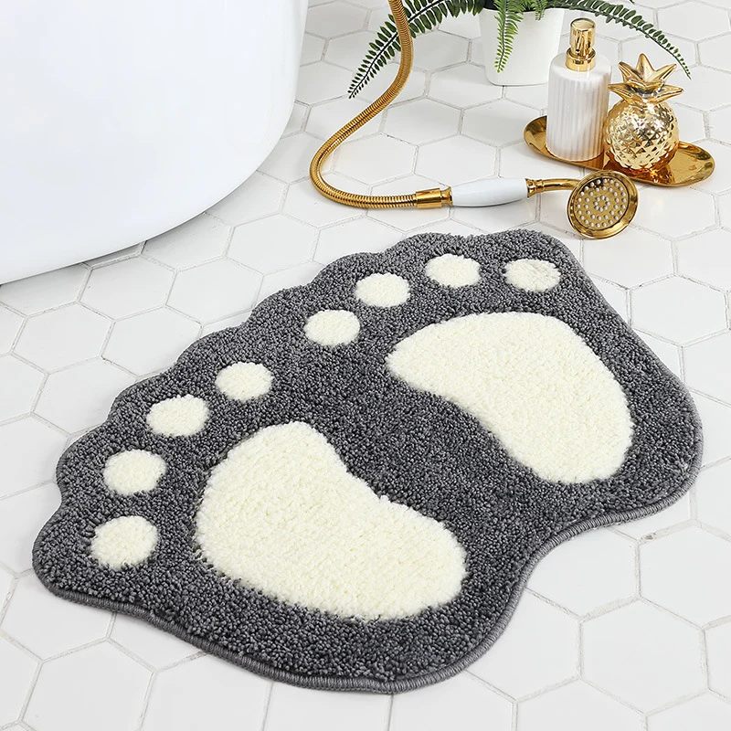 Fun Footprint Badteppich für das Badezimmer