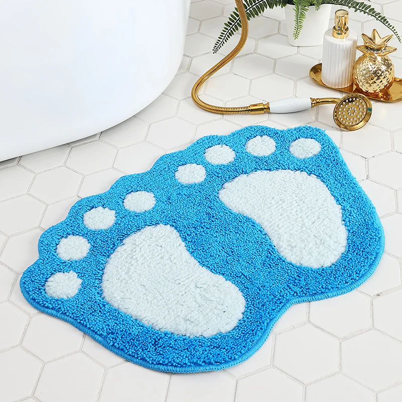 Fun Footprint Badmatte für das Badezimmer