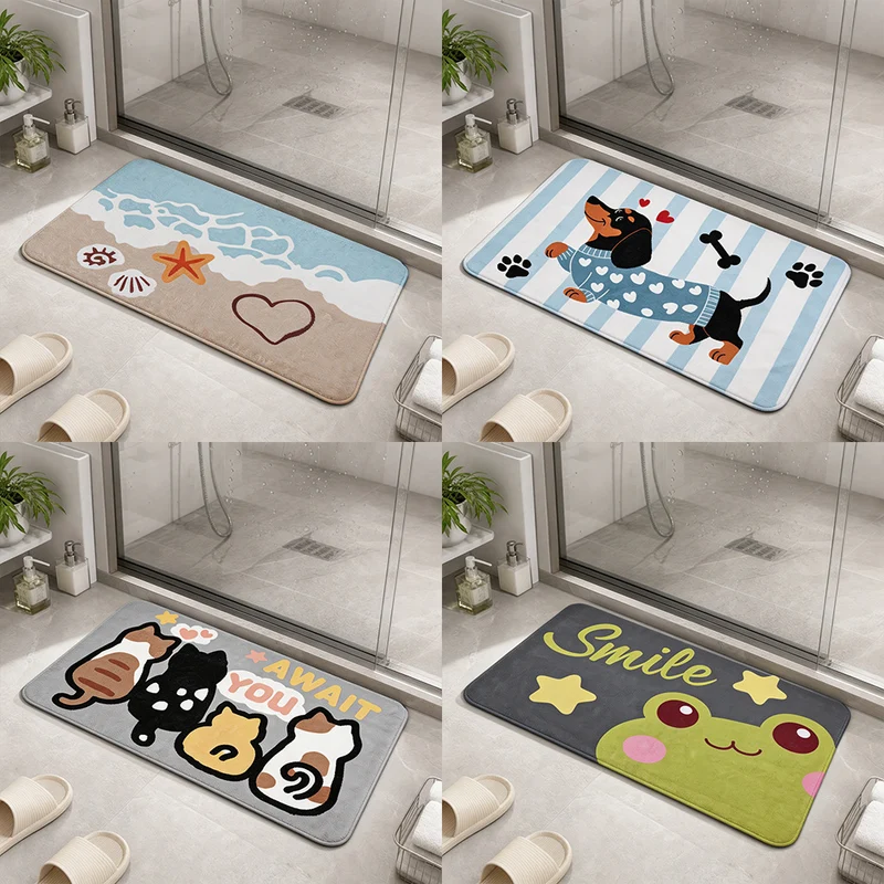 Fun Charakter Badmatte für das Badezimmer