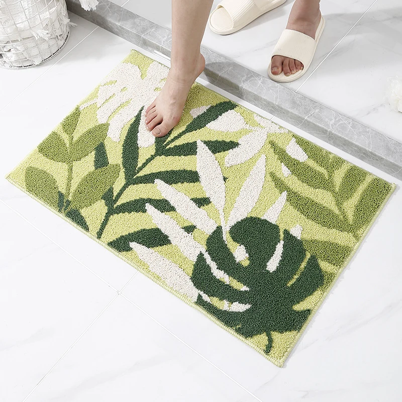 Blumenmuster-Bade matt für Badezimmer