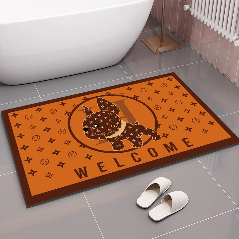 Entspannungs-Themen-Badezimmermatte für Zuhause
