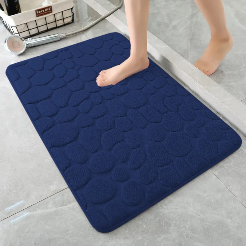 Plüsch tropisches Blatt Badmatte für Badezimmer
