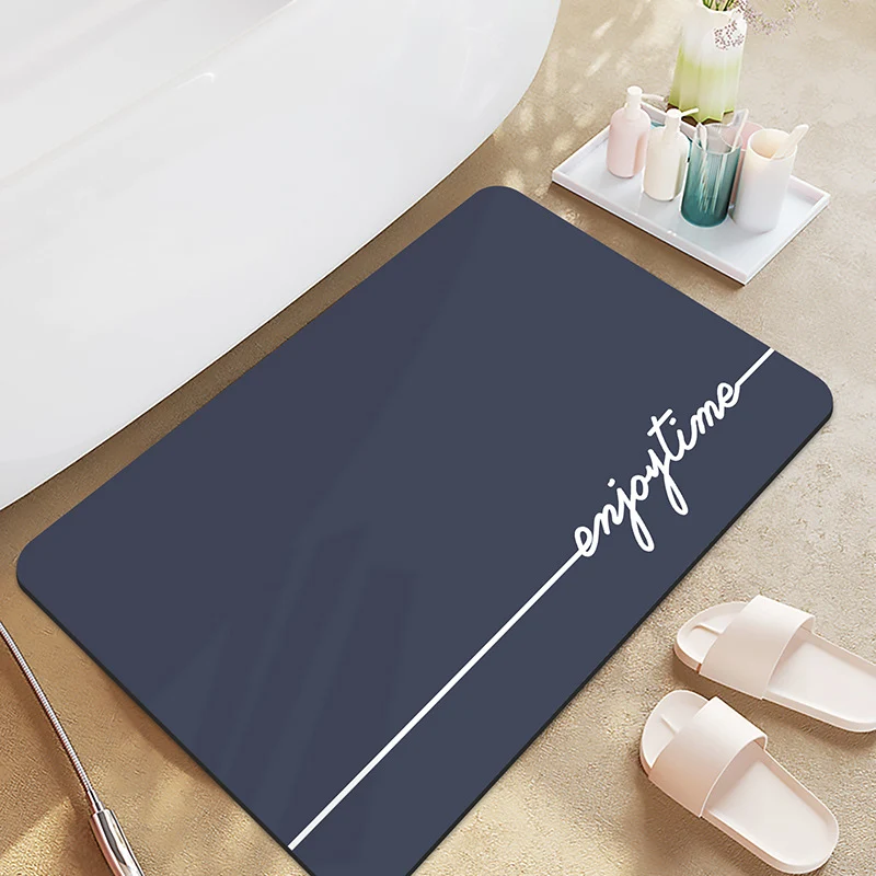Motivationsanzeige Badmatte für Badezimmer