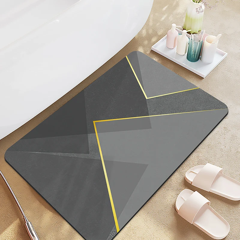 Motivationsanzeige Badmatte für Badezimmer