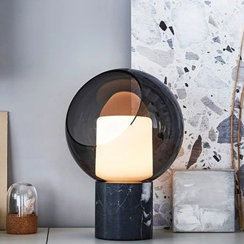Zeitgenössische Glas Tischlampe