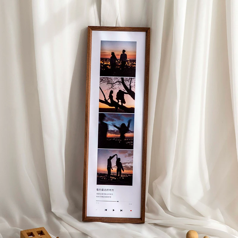 Elegante Kunstdisplay-Fotorahmen