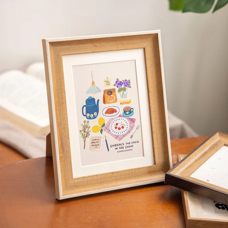 Verspielte Tierkunstwerk Rahmen