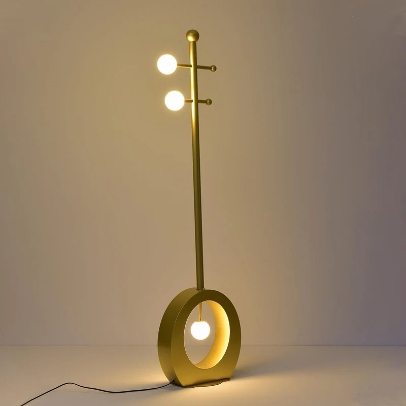Zeitgenössische Kreis Stehlampe