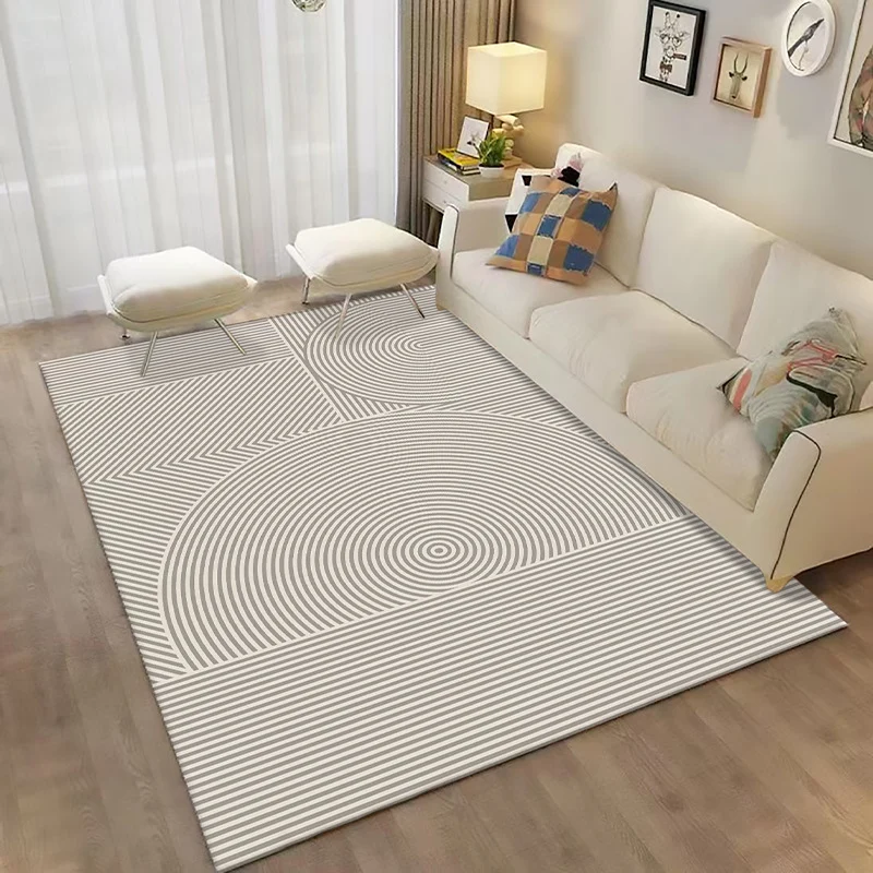 Moderner geometrischer Teppich für Zuhause