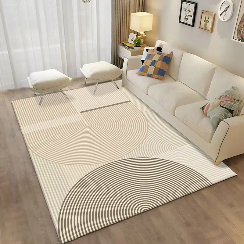 Moderner geometrischer Teppich für Zuhause