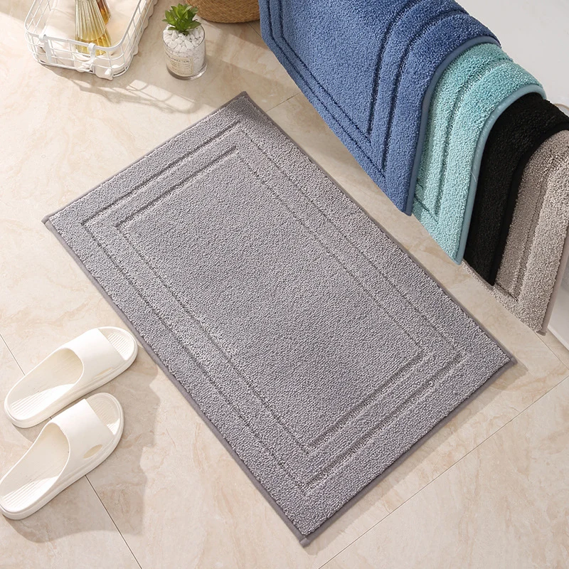 Luxuriöse saugfähige Badematte für das Badezimmer