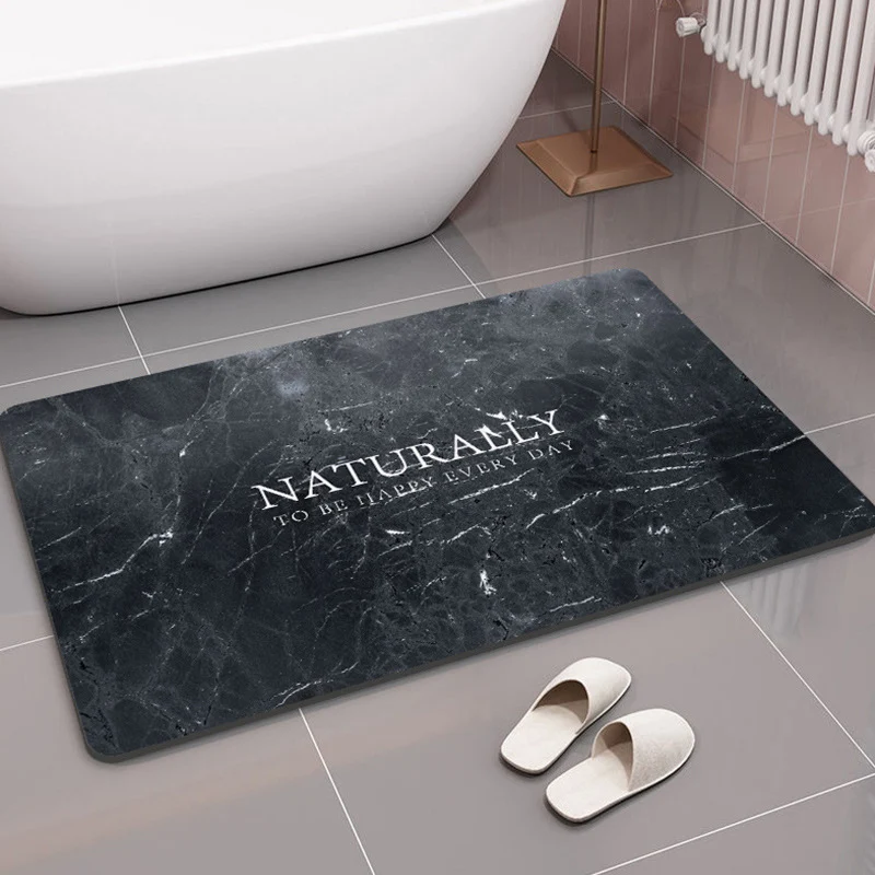 Geometrisch gemusterte Memory-Schaum-Badezimmermatte für das Badezimmer